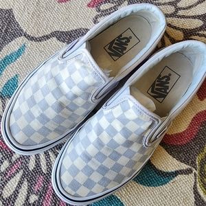 SOLD Van's Checkerboard slip-ons